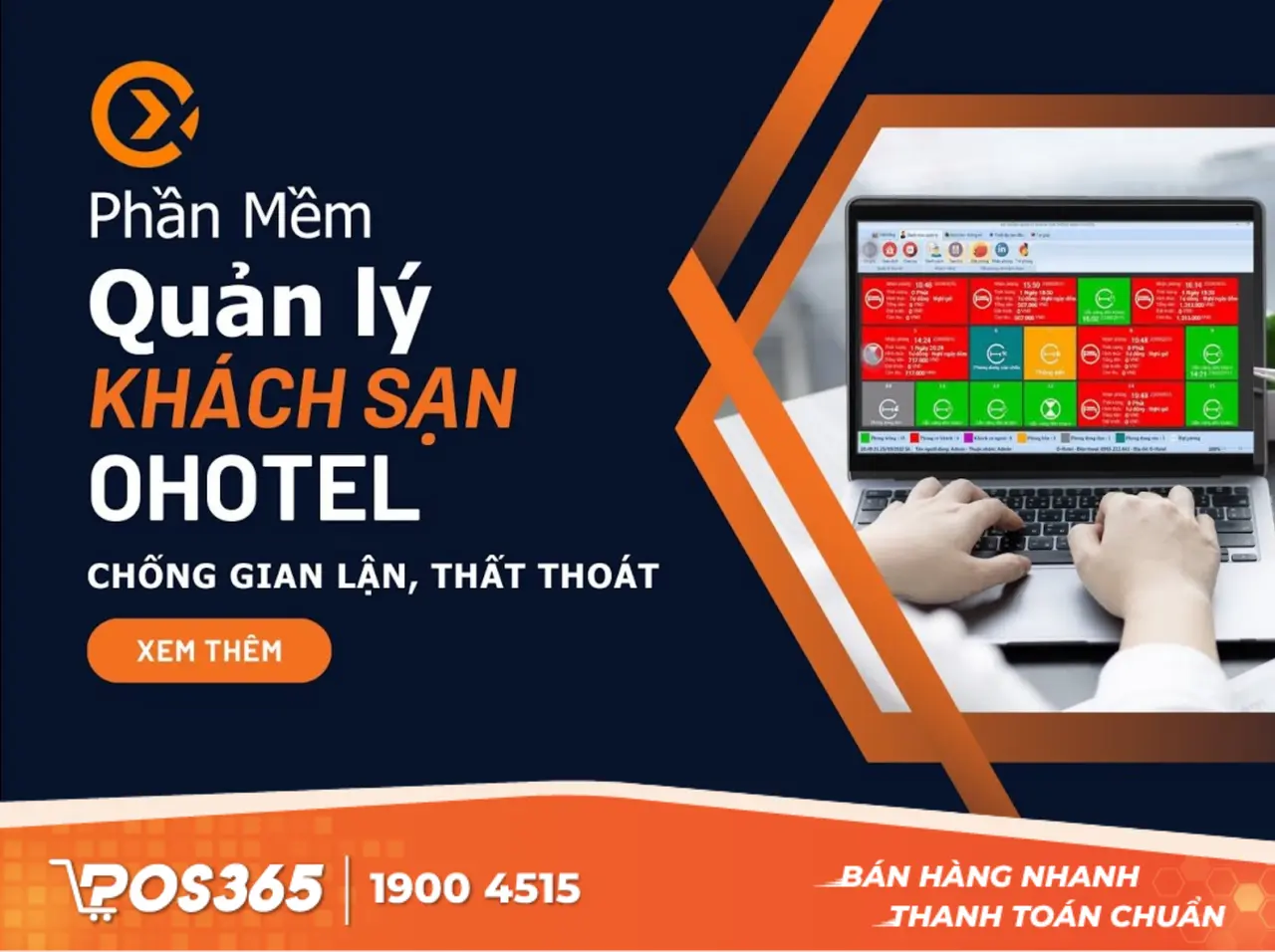 Phần mềm quản lý khách sạn chống gian lận OHOTEL