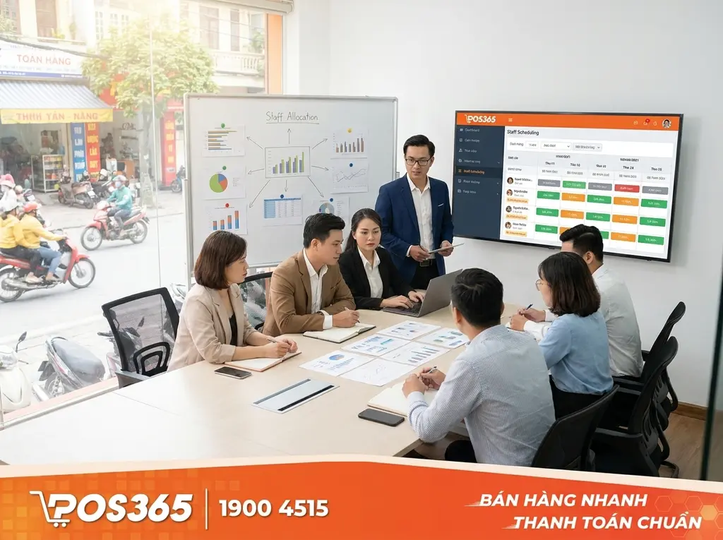 Phân bổ nhân sự và chuẩn bị kịch bản dự phòng sự cố