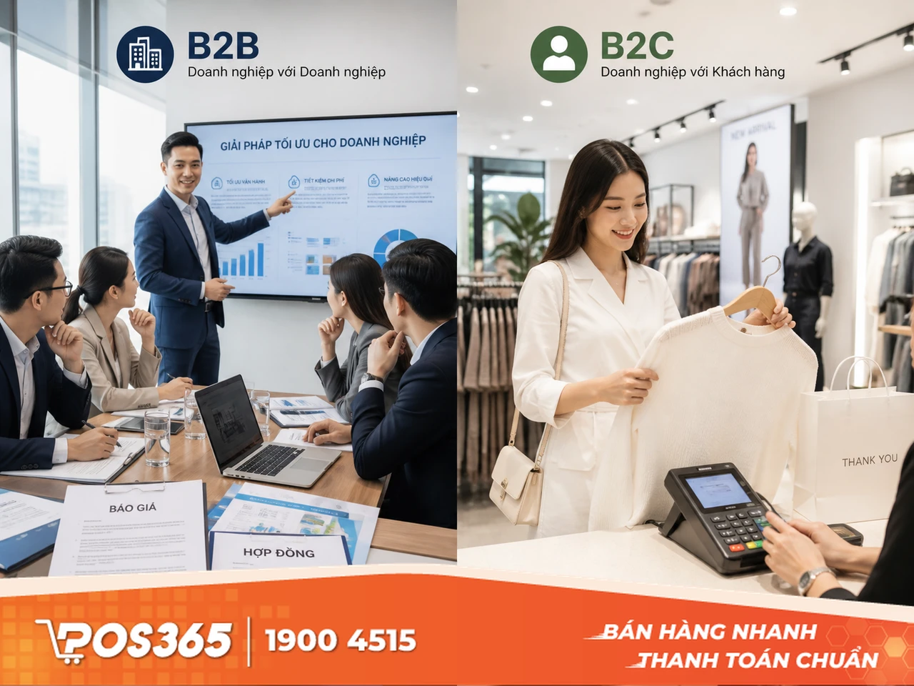Ph&acirc;n kh&uacute;c thị trường doanh nghiệp B2B kh&aacute;c g&igrave; B2C?