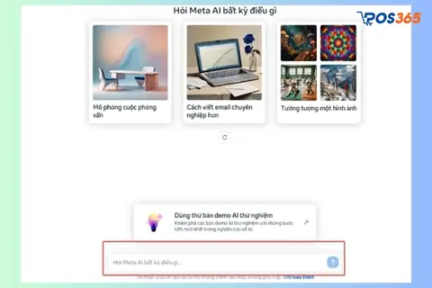 App AI miễn phí Meta AI kết hợp trí tuệ nhân tạo thông minh