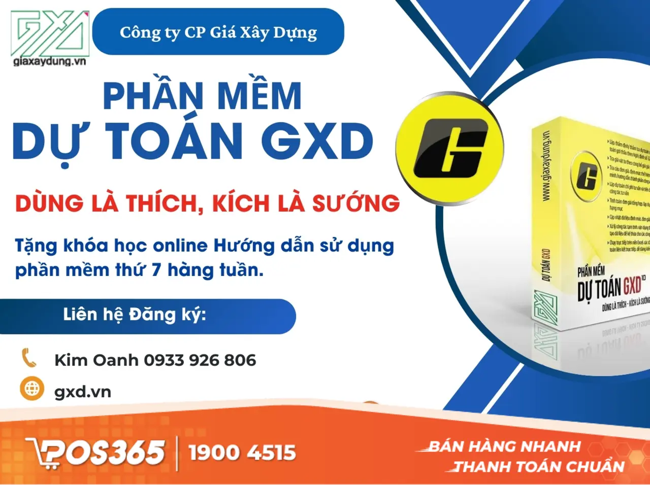 Phần mềm dự toán GXD (Giá Xây Dựng) - Sức mạnh từ nền tảng Excel
