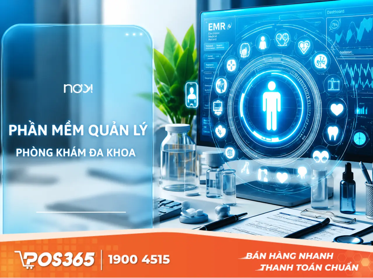 Phần mềm quản lý y tế NanoSoft