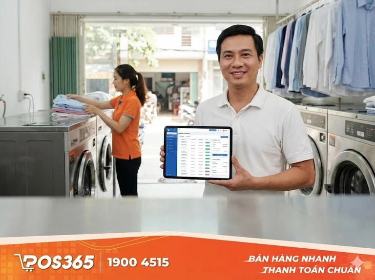 Phần mềm quản l&yacute; giặt ủi TORY SOFT