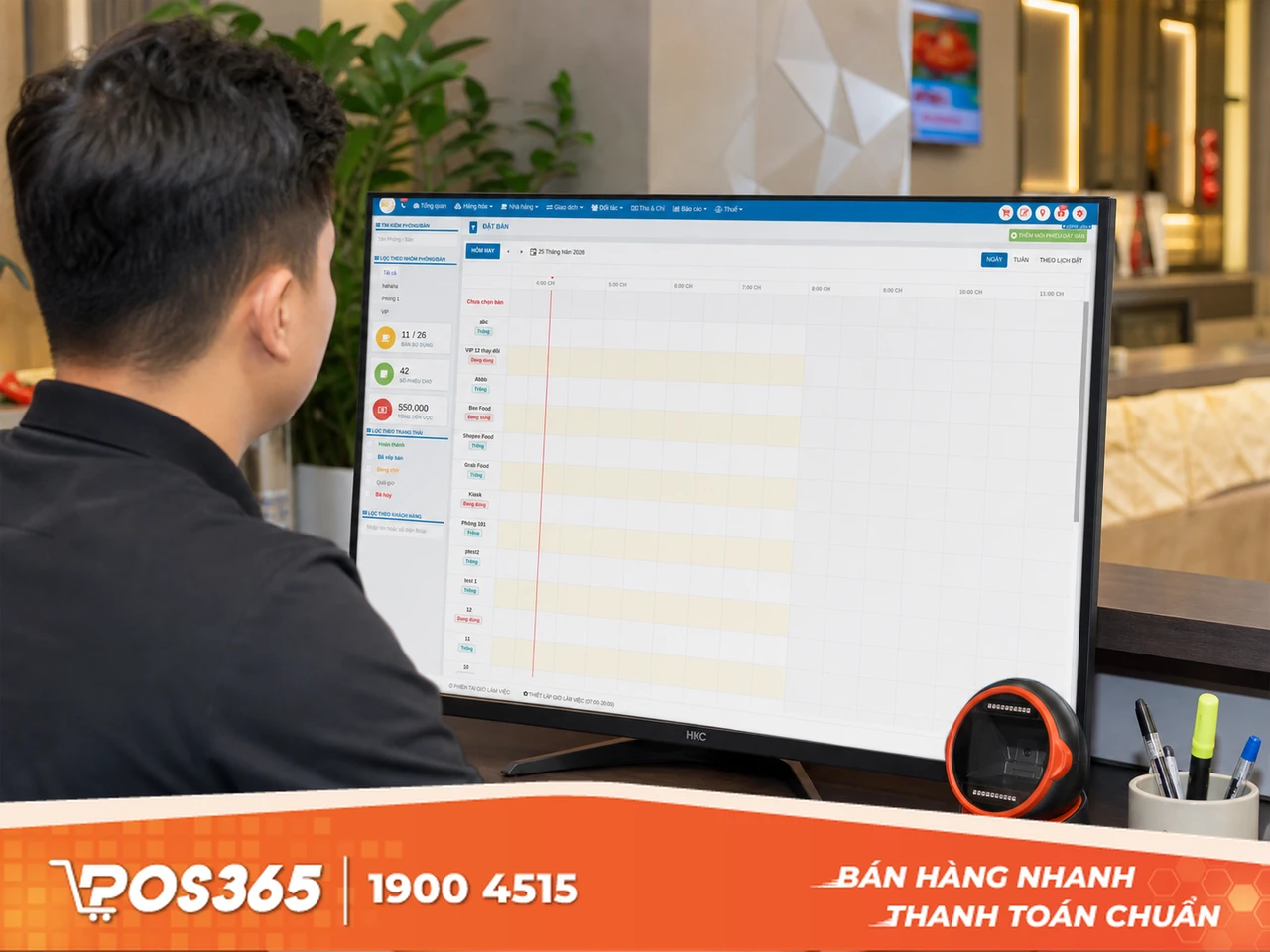 Ph&acirc;n nh&oacute;m ph&ograve;ng theo tầng v&agrave; theo khu vực (Khu VIP, khu Thường)