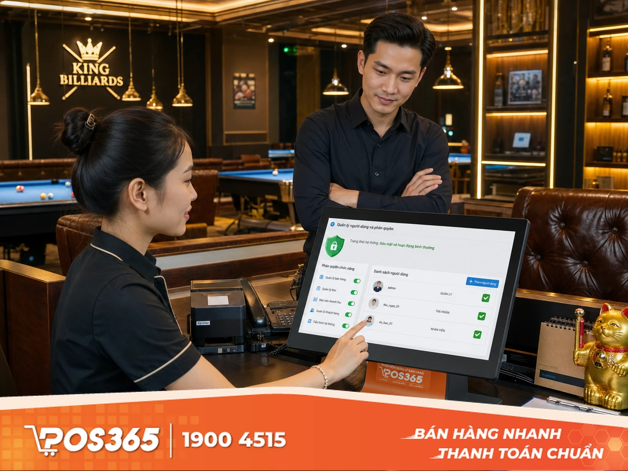 Ph&acirc;n quyền nh&acirc;n vi&ecirc;n chặt chẽ - Ngăn chặn gian lận trục lợi điểm VIP