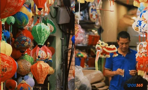cơ sở sản xuất đồ trang tr&iacute; tết