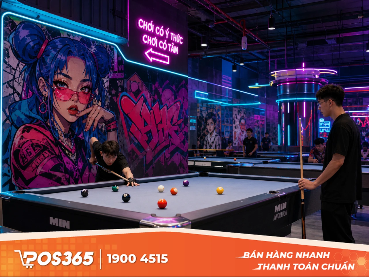Phong c&aacute;ch Cyberpunk & Street Art c&aacute; t&iacute;nh