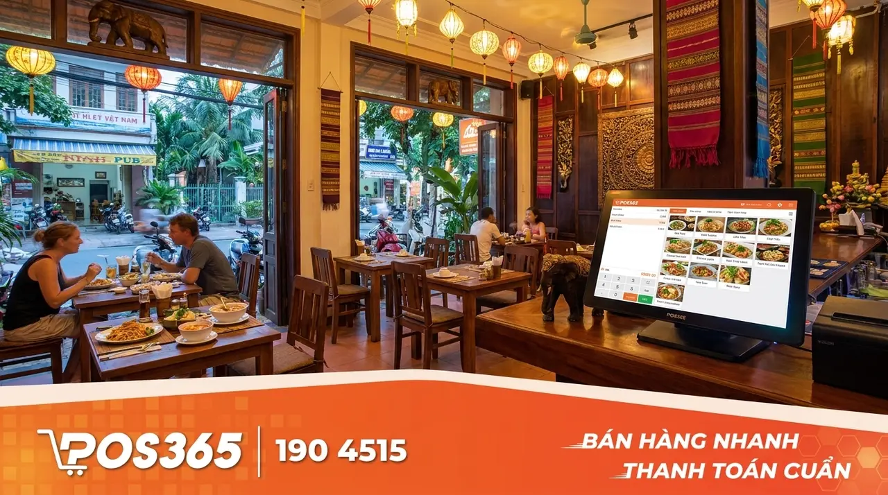 Mẫu quán nhậu phong cách Thái