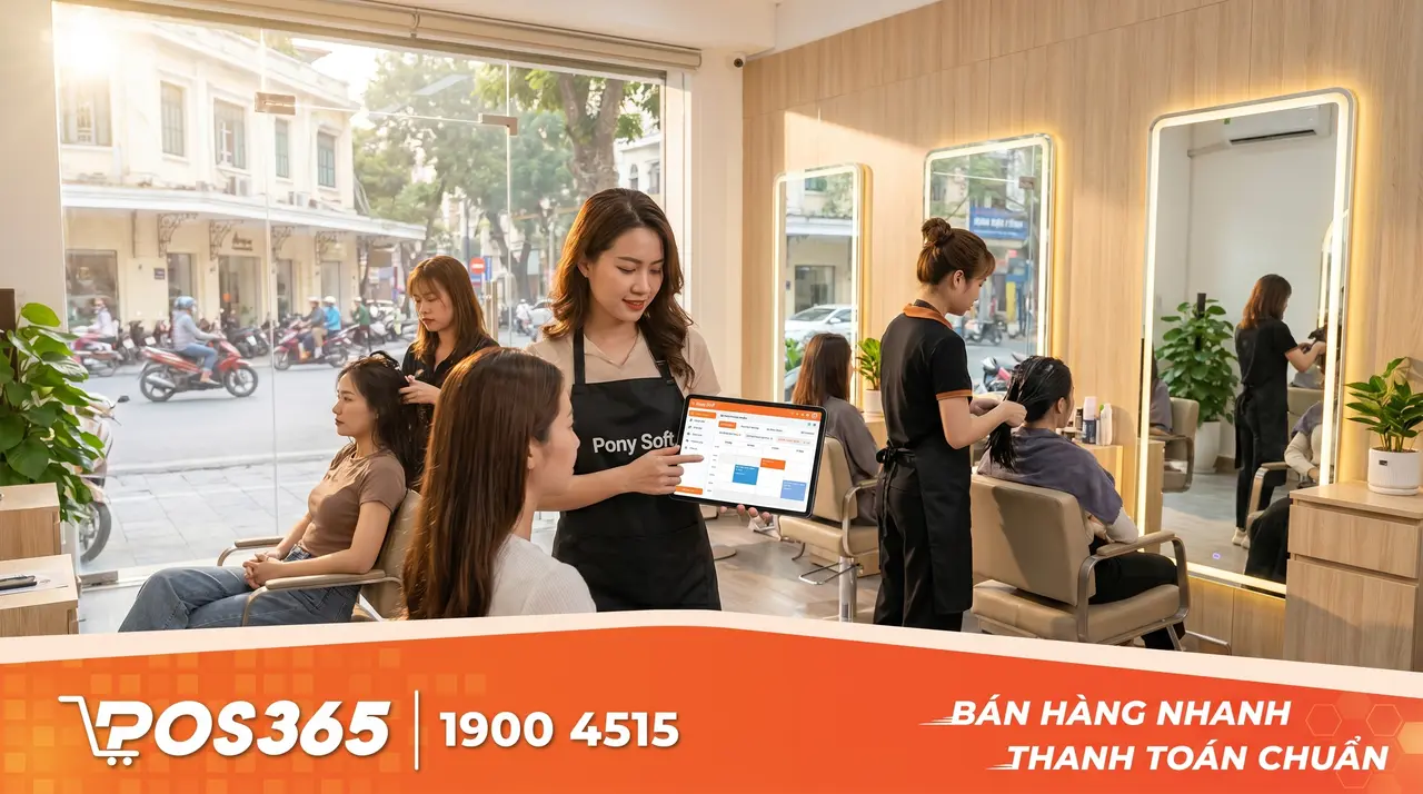 Pony Soft là phần mềm chuyên biệt dành cho các salon tóc