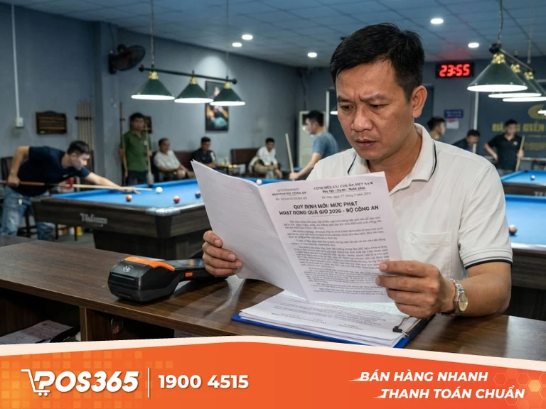 Mức phạt khi quán bida hoạt động quá giờ