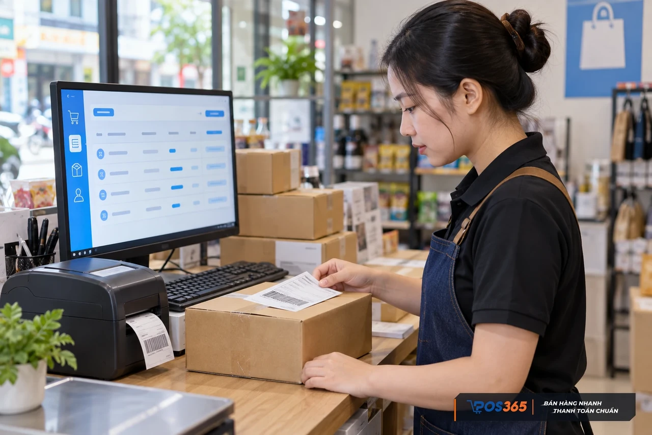 Quản lý đơn giao hàng tại cửa hàng