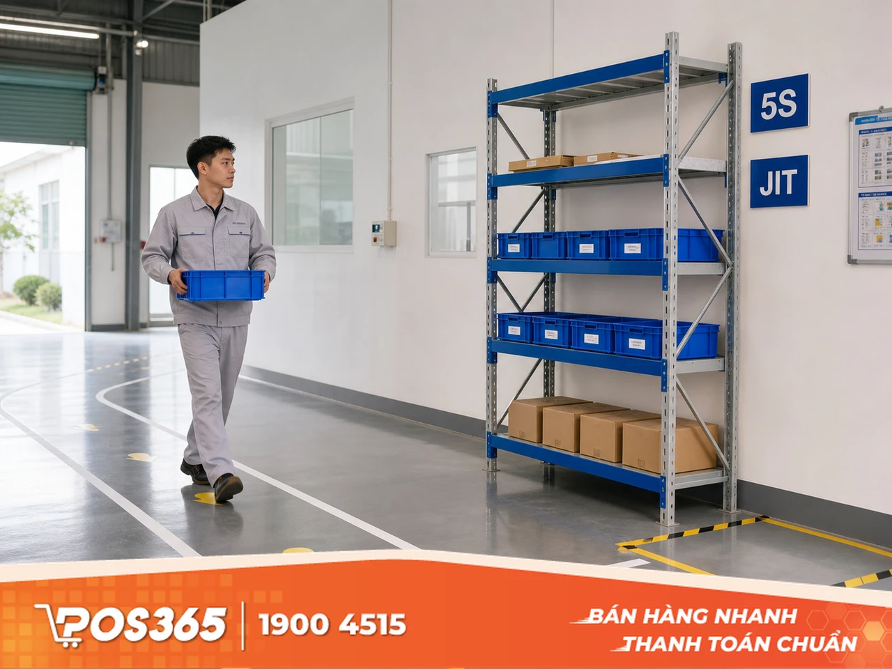Quản l&yacute; kho theo m&ocirc; h&igrave;nh Lean Manufacturing