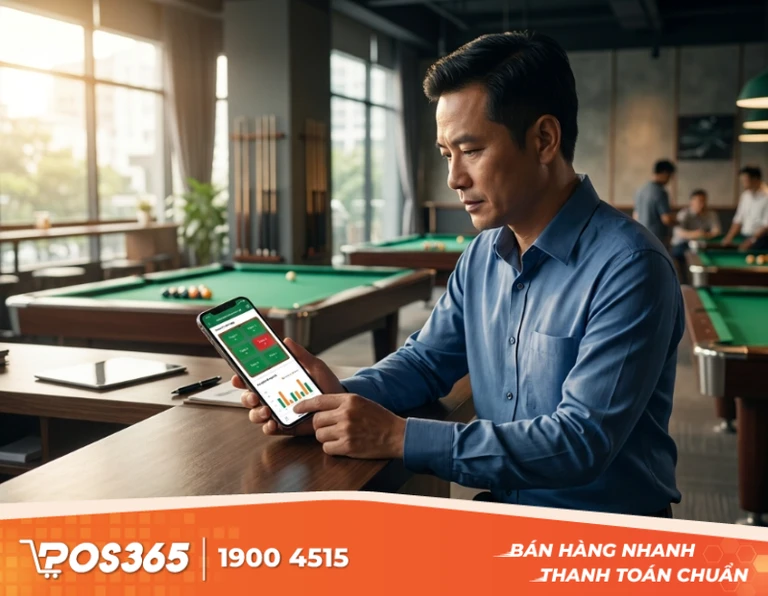 Quản lý sơ đồ bàn trực quan ngay trên lòng bàn tay