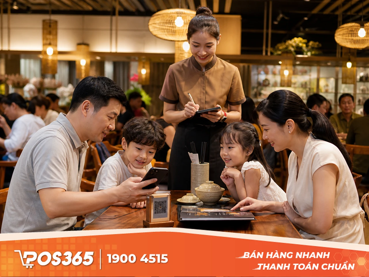 Quét QR Code để gọi món tại bàn