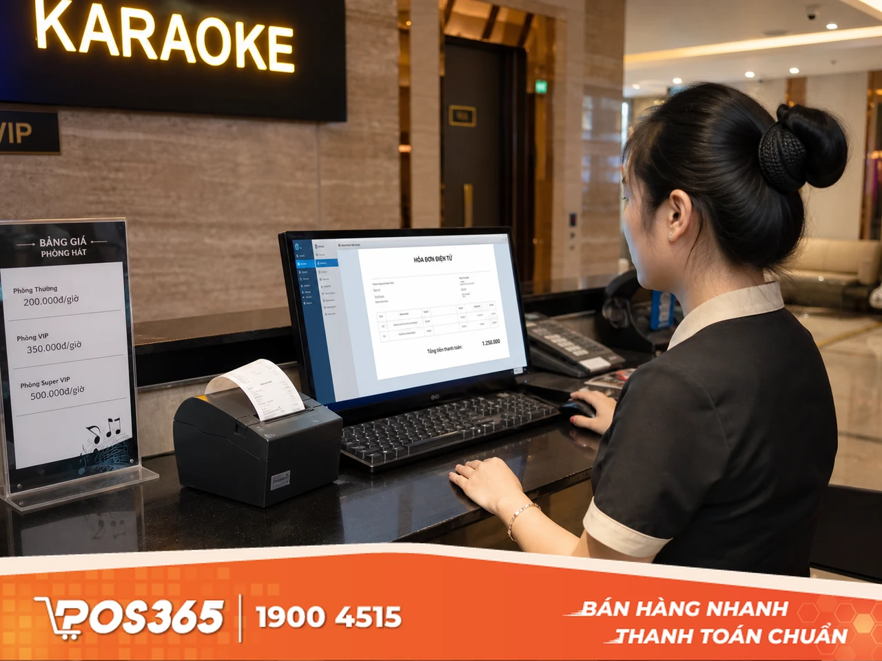 Quy định bắt buộc về hóa đơn điện tử máy tính tiền karaoke từ năm 2026