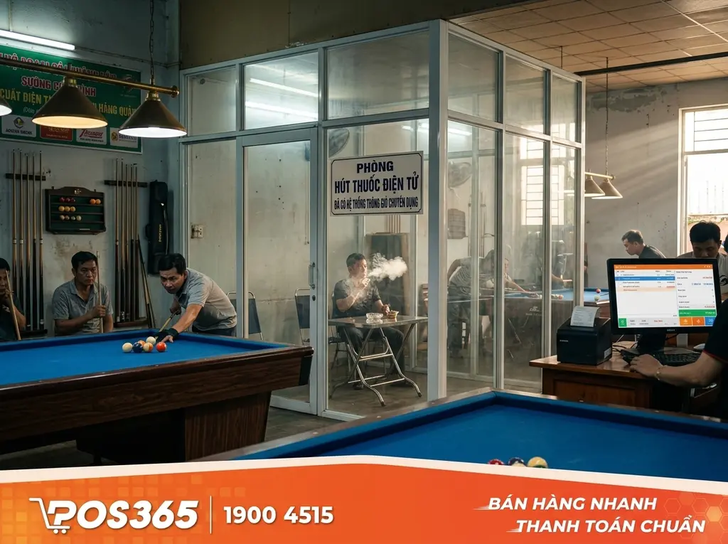 Quy hoạch phòng hút thuốc riêng biệt (Smoking Room)