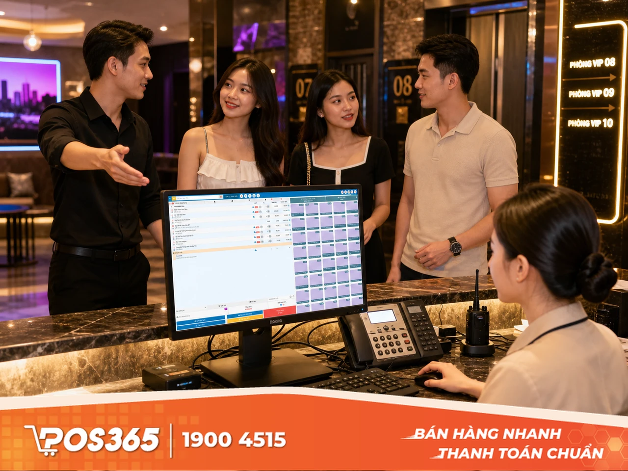 Quy trình phối hợp vận hành khi chuyển phòng hát do sự cố kỹ thuật