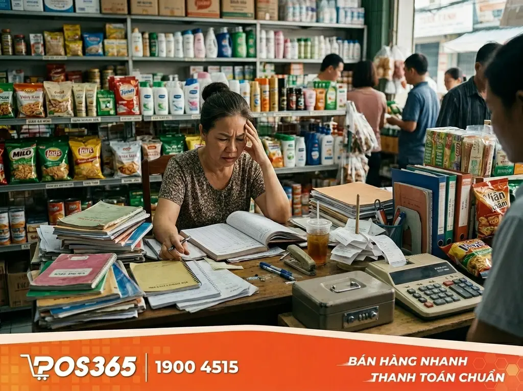 Rủi ro khi quản lý thu chi, dòng tiền bằng sổ sách truyền thống