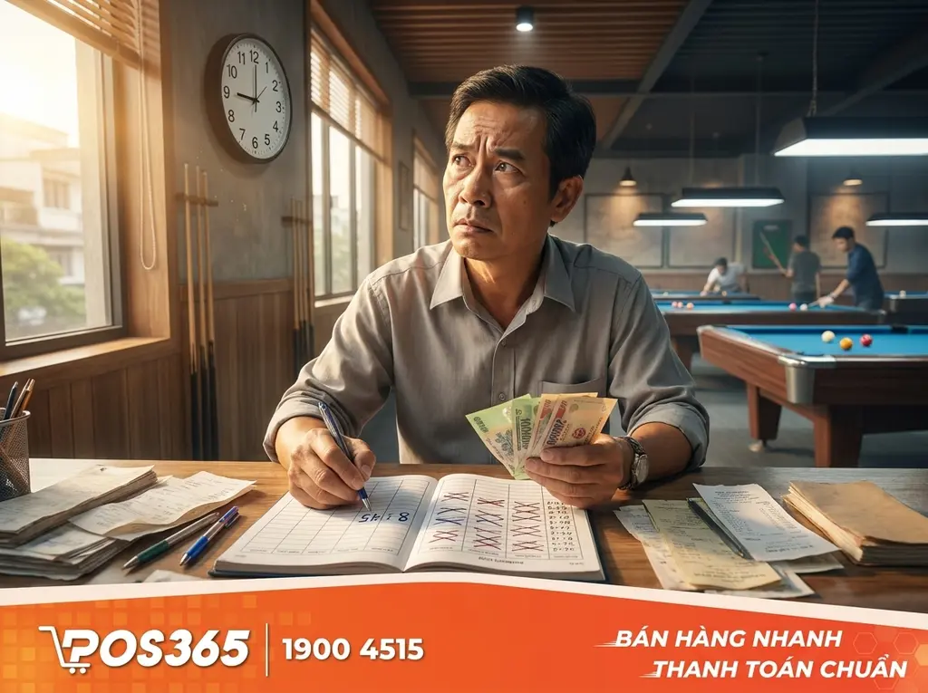 Sai lệch thời gian check-in/check-out (Ăn chặn tiền giờ)