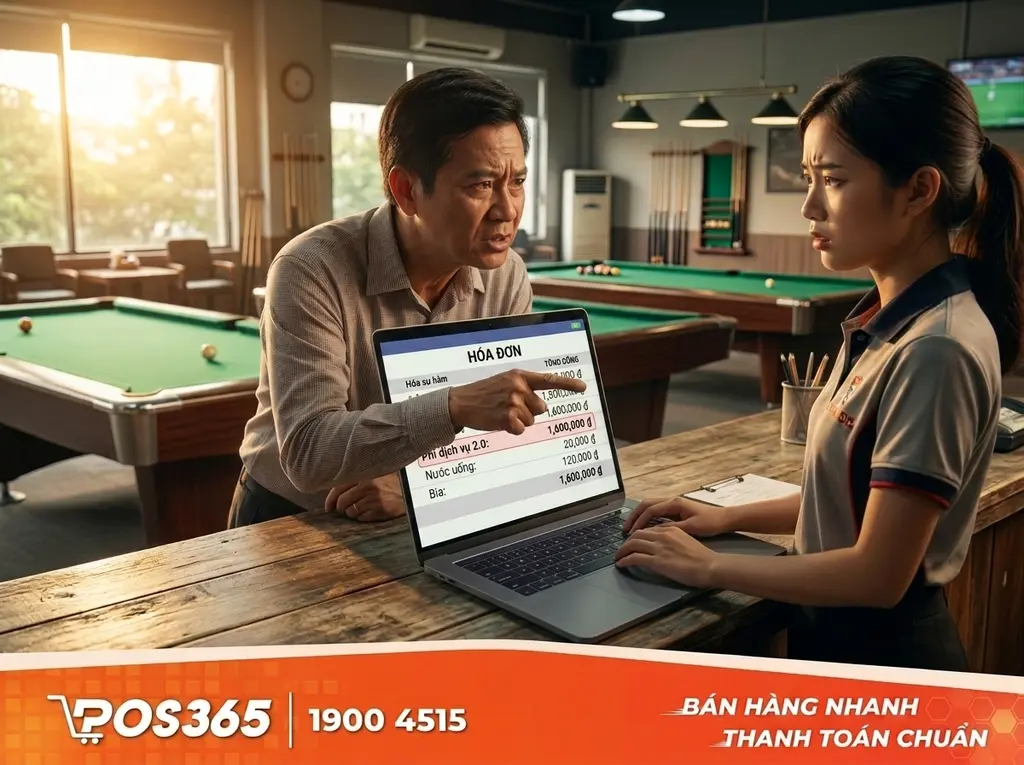 Sai lệch thuật toán tính tiền giờ - Khách cãi, quán chịu thiệt
