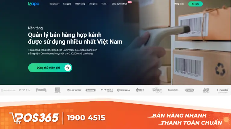 Sapo POS - Giải pháp tối ưu cho chuỗi đại lý vật tư quy mô lớn