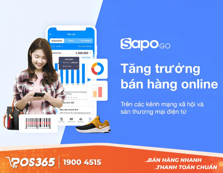 Sapo POS - Ưu thế về bán hàng đa kênh (Omnichannel)