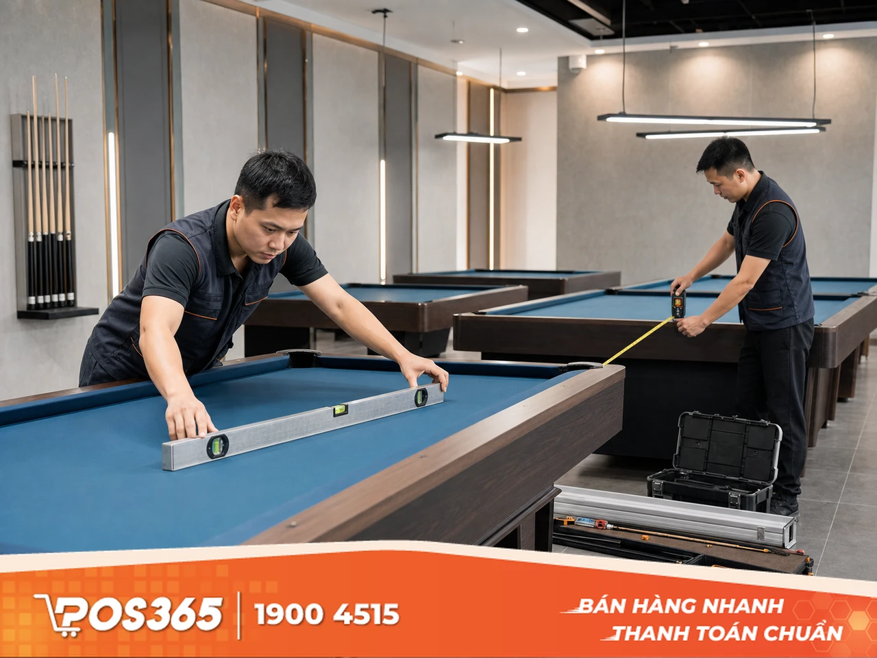 Setup kh&ocirc;ng gian v&agrave; lắp đặt thiết bị đ&uacute;ng chuẩn kỹ thuật