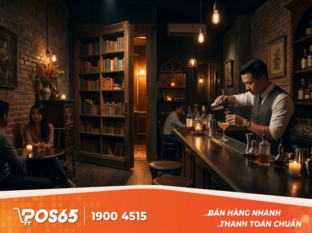Speakeasy Bar (Không gian ẩn mình)