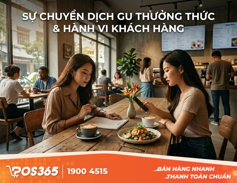 Sự chuyển dịch trong gu thưởng thức và hành vi khách hàng