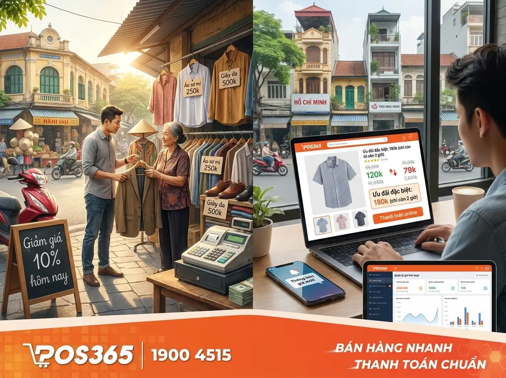 Sự khác biệt giữa định giá TMĐT và bán lẻ truyền thống