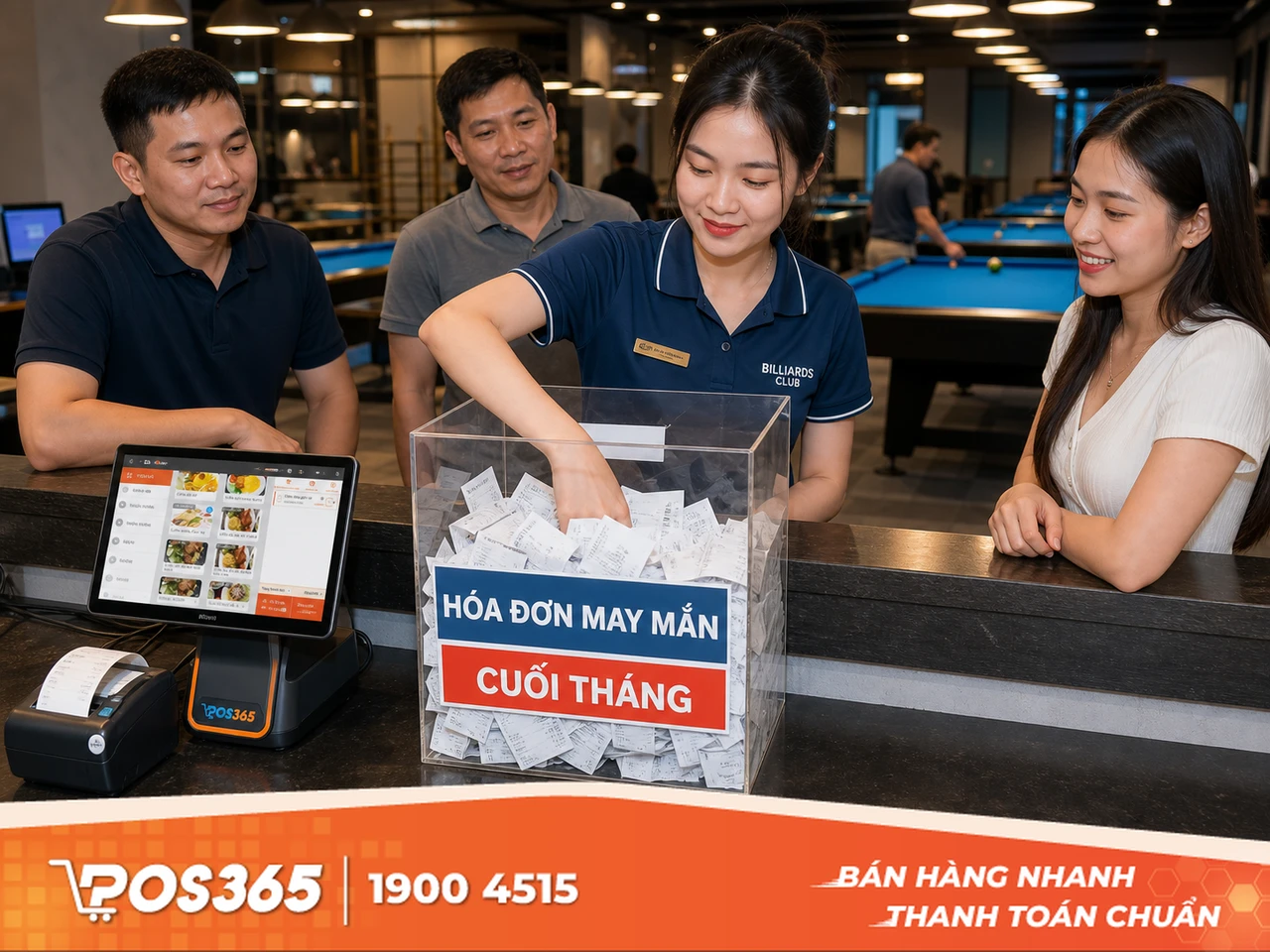 Sự kiện bốc thăm "H&oacute;a đơn may mắn" cuối th&aacute;ng