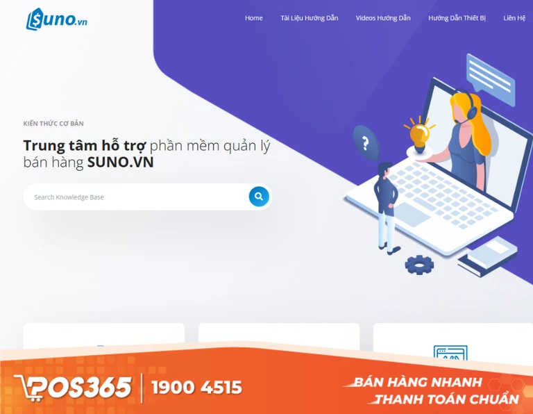 Suno - Giao diện tinh giản cho chủ đại l&yacute; lớn tuổi