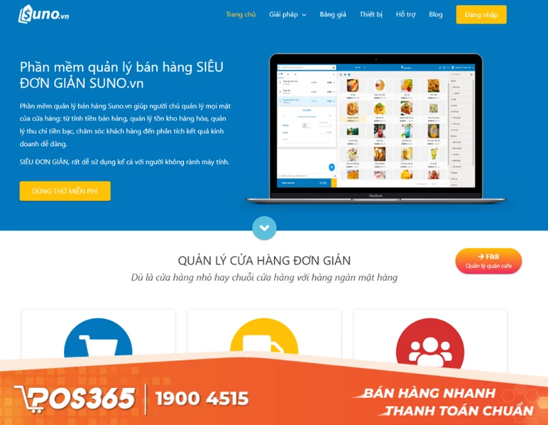 Suno - Siêu đơn giản cho các quầy sách báo, văn phòng phẩm nhỏ