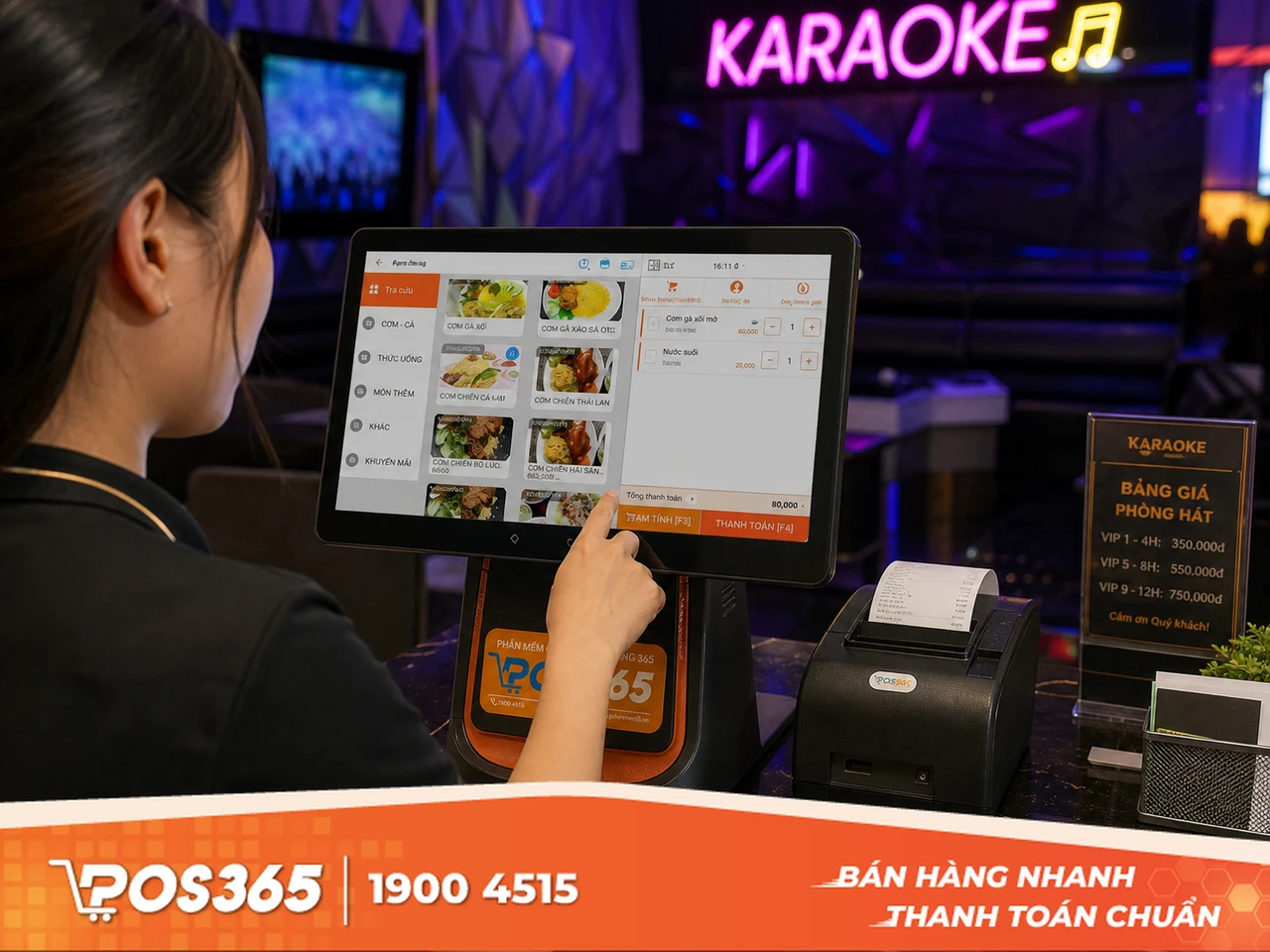 T&agrave;i khoản Nh&acirc;n vi&ecirc;n thu ng&acirc;n (Cashier) - Chỉ thanh to&aacute;n, tuyệt đối kh&ocirc;ng tự &yacute; x&oacute;a h&oacute;a đơn