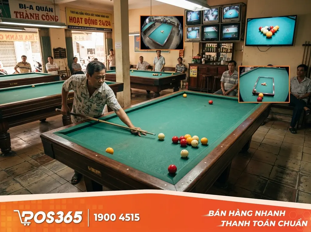 Tại sao camera giám sát góc rộng truyền thống "bất lực" trước bàn bida?