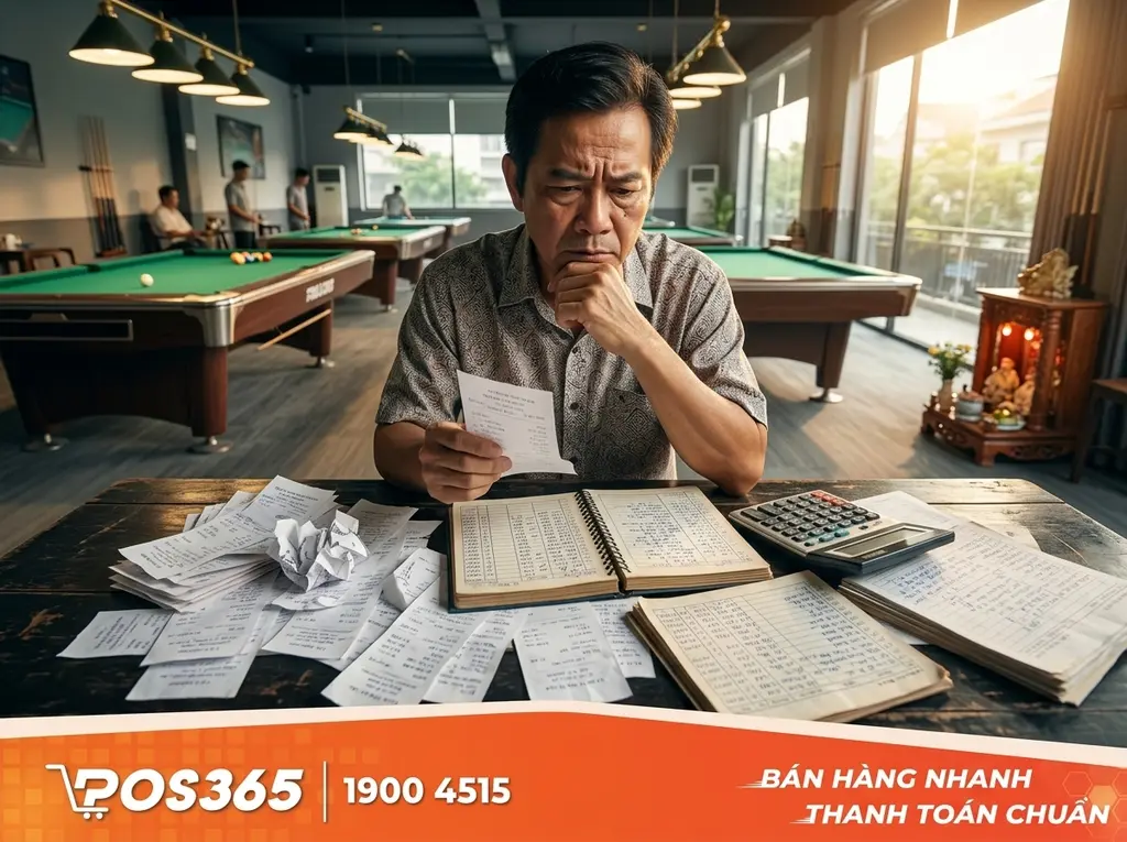 Tại sao chủ quán bida sợ đọc báo cáo doanh thu?