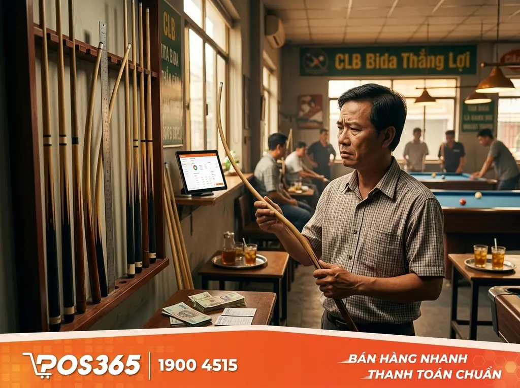 Tại sao cơ bida tại quán dễ bị cong vênh và ảnh hưởng thế nào đến doanh thu?