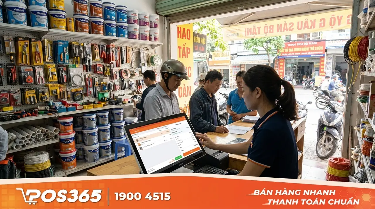 Tại sao cửa hàng kim khí "bắt buộc" phải dùng phần mềm quản lý?