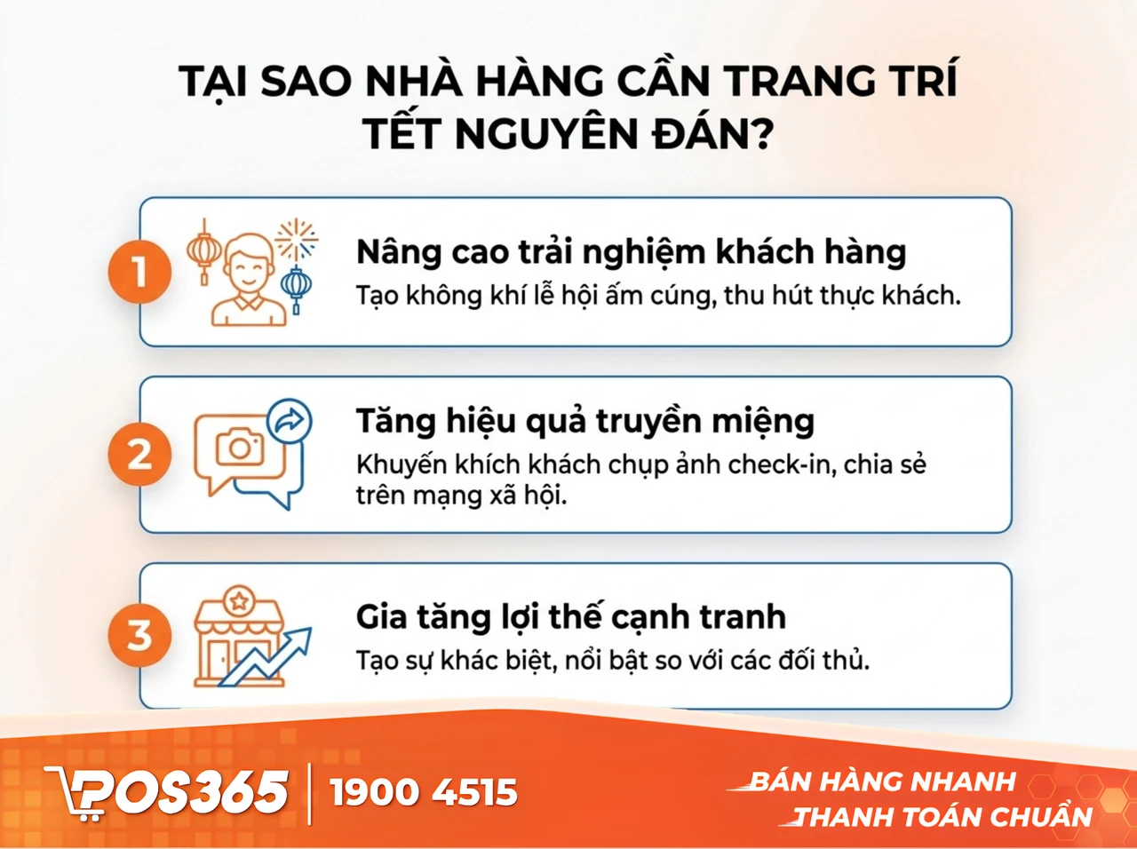 Tại sao nhà hàng cần chú trọng trang trí dịp Tết Nguyên Đán?