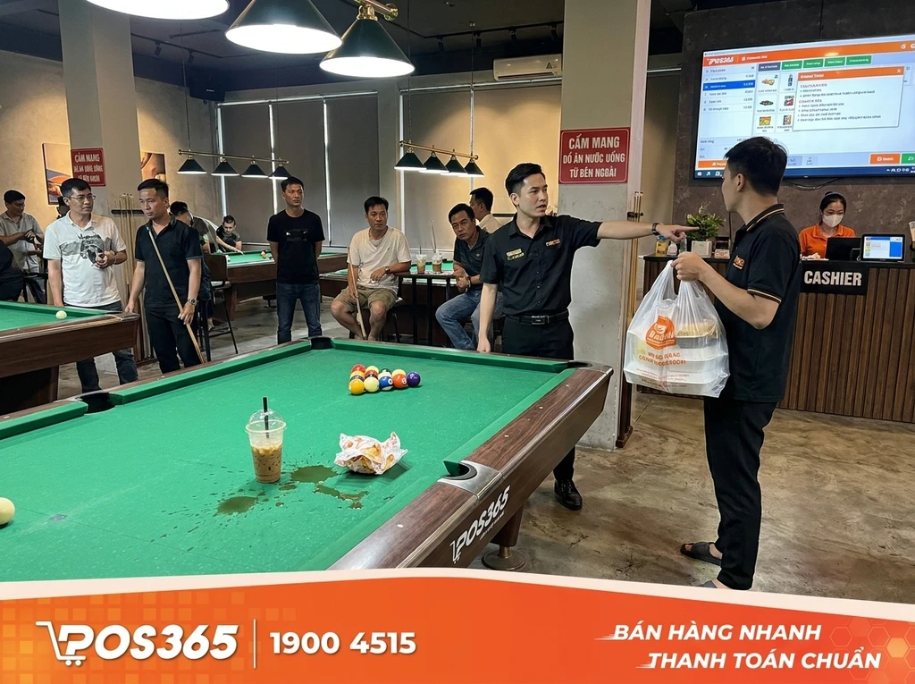 Tại sao quán bida cần kiểm soát nghiêm ngặt đồ ăn uống khách mang từ ngoài vào?