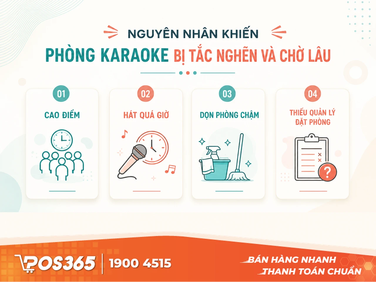 Tại sao xảy ra tình trạng "kẹt phòng" và khách chờ lâu tại quán karaoke?