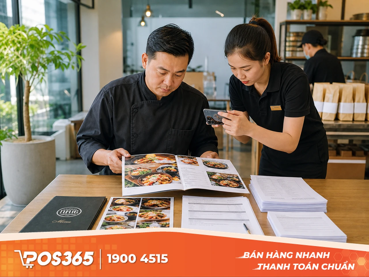 Tải ứng dụng GoBiz v&agrave; thiết lập thực đơn để b&aacute;n h&agrave;ng