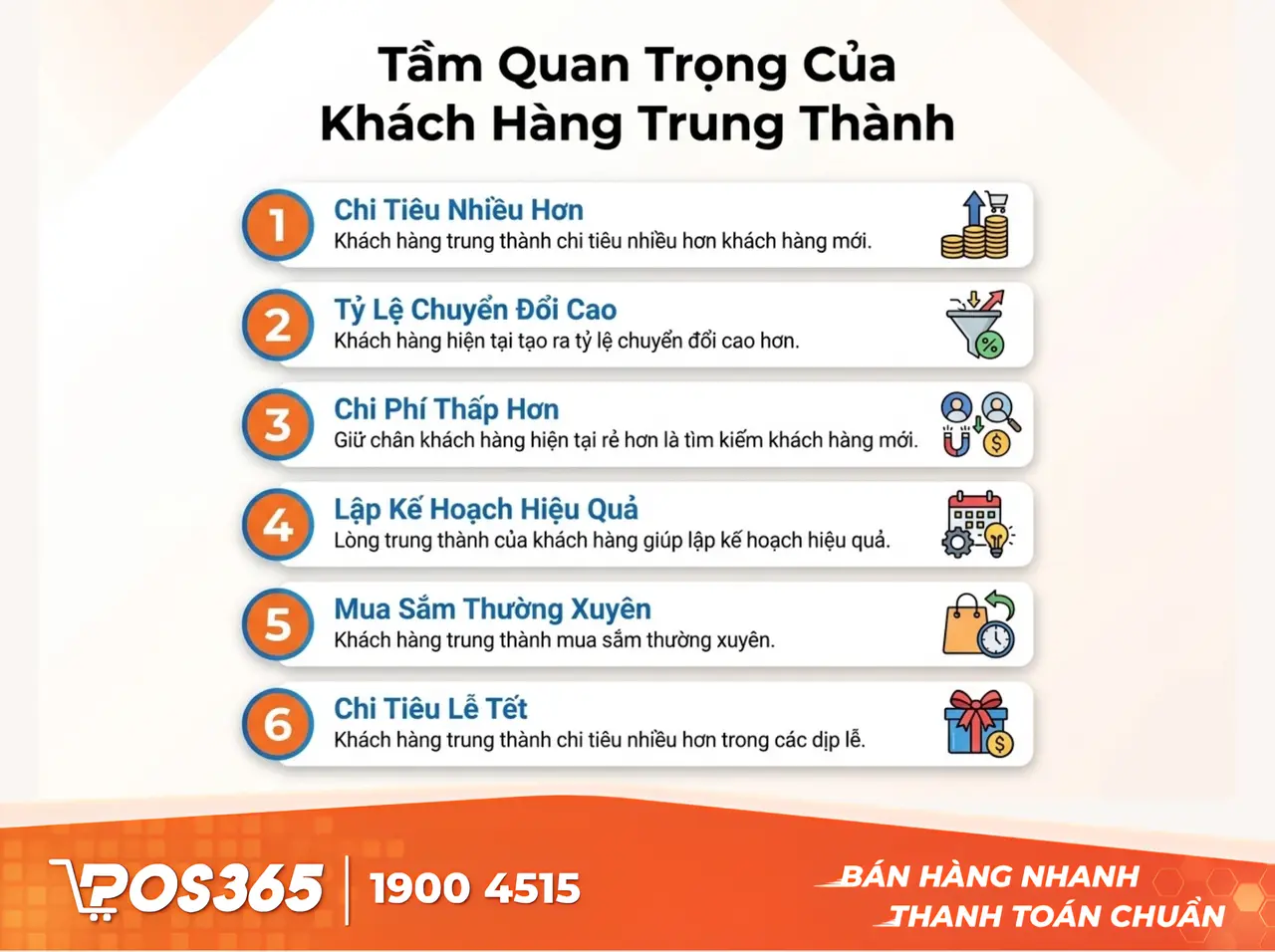 Tầm quan trọng của kh&aacute;ch h&agrave;ng trung th&agrave;nh