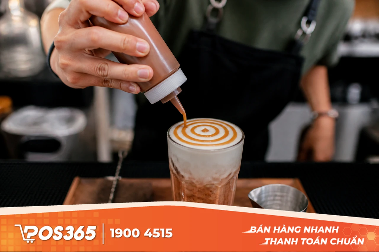 Tạo hình nghệ thuật bằng sốt và topping