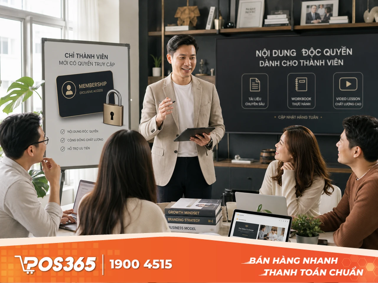 Tạo trang web thu phí thành viên