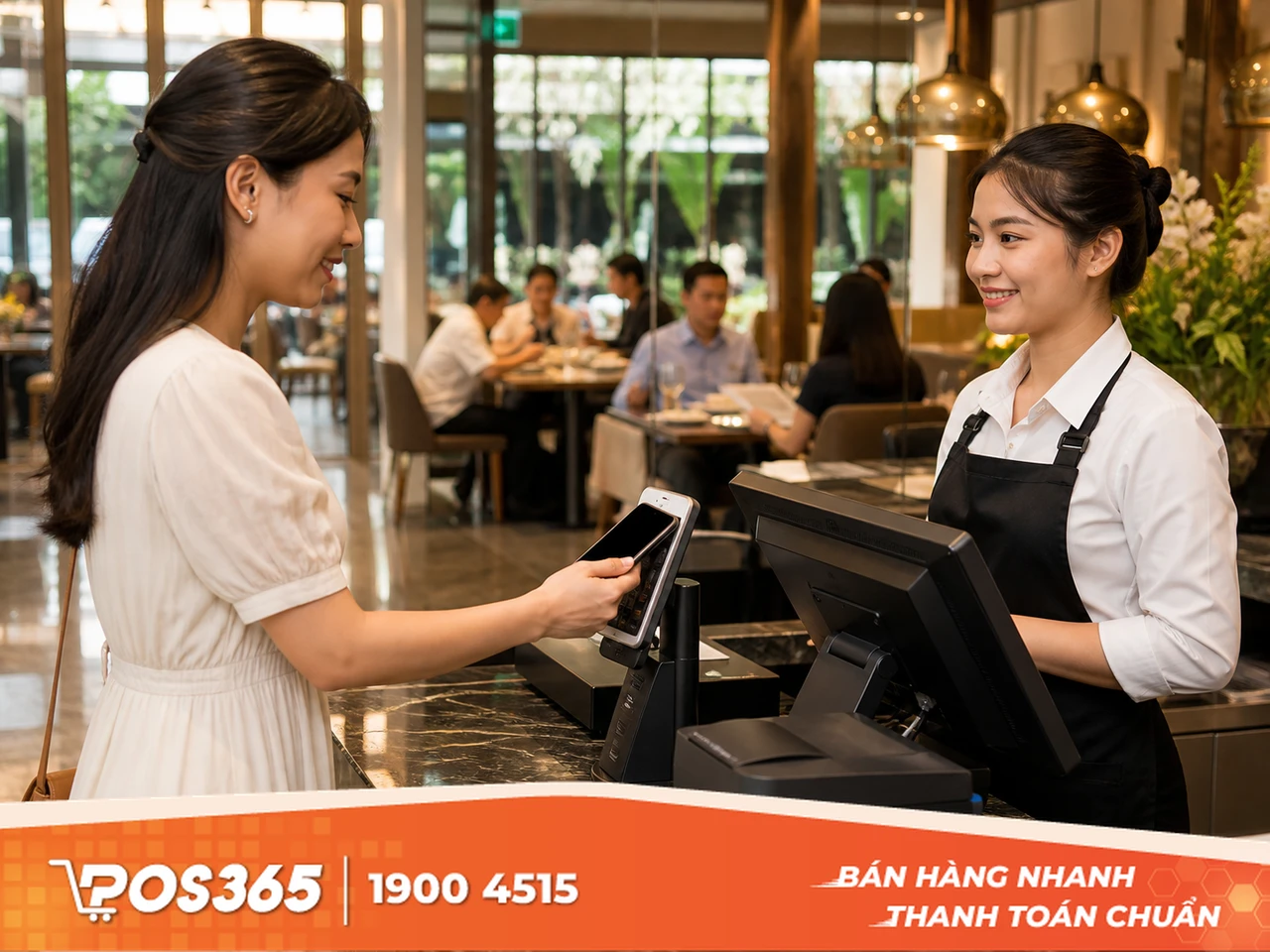 Thanh toán chạm không tiếp xúc qua công nghệ NFC