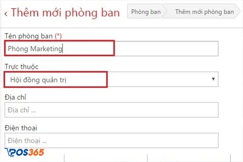 Hướng dẫn cách quản lý phòng ban