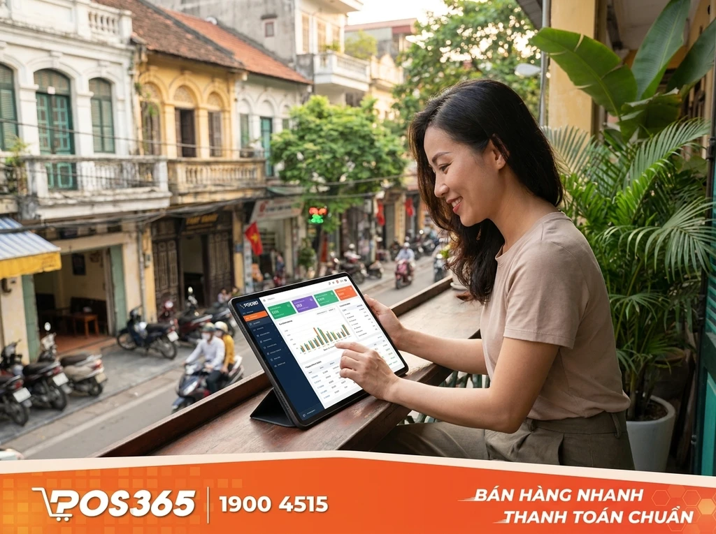 Theo dõi doanh thu và tình trạng hoạt động từ xa