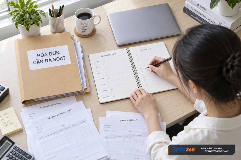 Theo dõi hồ sơ hóa đơn cần xử lý