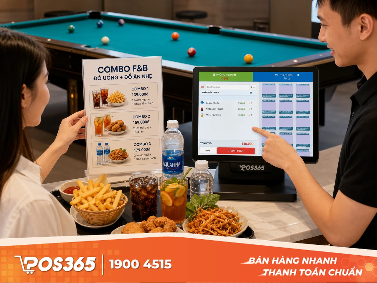 Thiết kế c&aacute;c combo gia tăng gi&aacute; trị (Tăng trải nghiệm F&B)